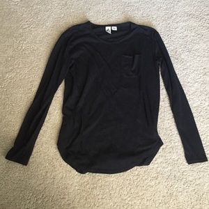 Black long sleeve shirt