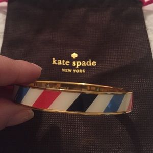 Striped Kate Spade Bangle