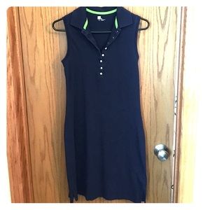 Sleeveless Polo style dress