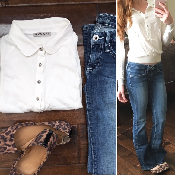 Ivory White Blouse - Picture 1 of 2
