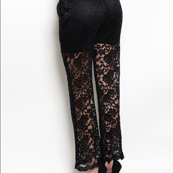 💥1 HOUR SALE💥LAST PAIR! Lace Pants - Picture 2 of 3