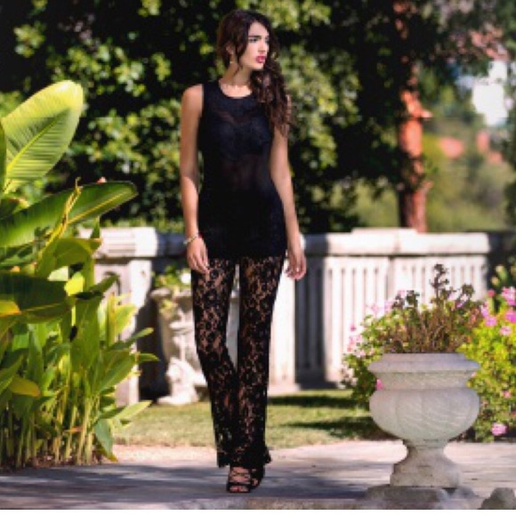 💥1 HOUR SALE💥LAST PAIR! Lace Pants - Picture 3 of 3