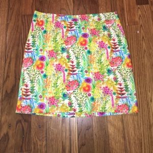 J.Crew Liberty of London Tresco Floral mini skirt