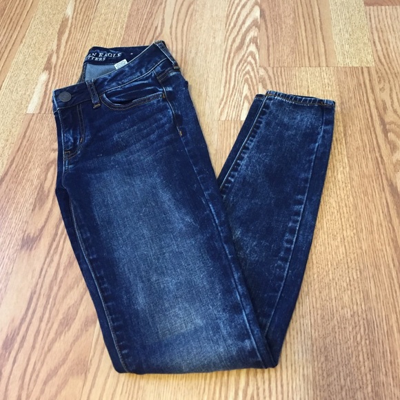 American Eagle Acid Washed Jeggings