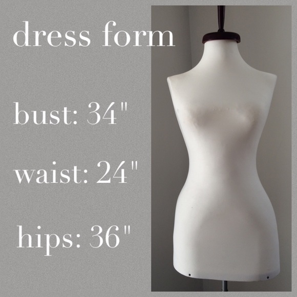 My Dress Form Measurements
