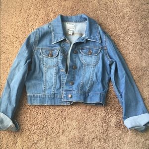 Denim, Distressed Jacket