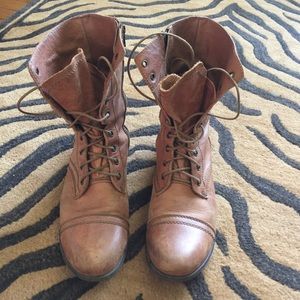 Steve Madden Combat Boots