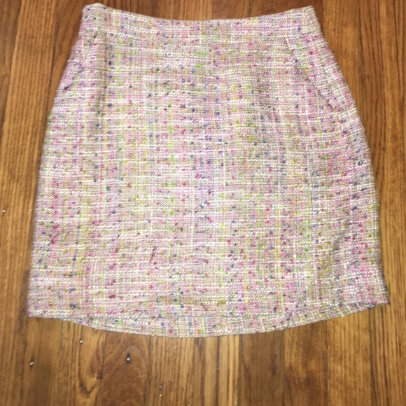 J.Cree Postage Stamp Mini in Confetti Tweed