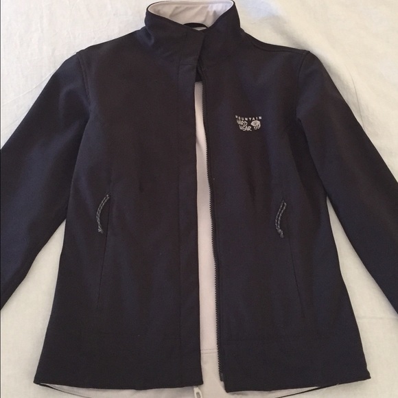 Small used mountain hard wear soft shell jacket