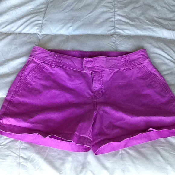 Purple shorts