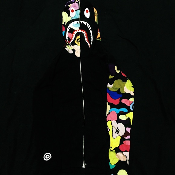 BATHING APE ZIP HOODIE
