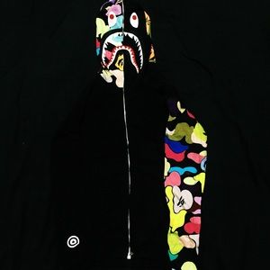 BATHING APE ZIP HOODIE