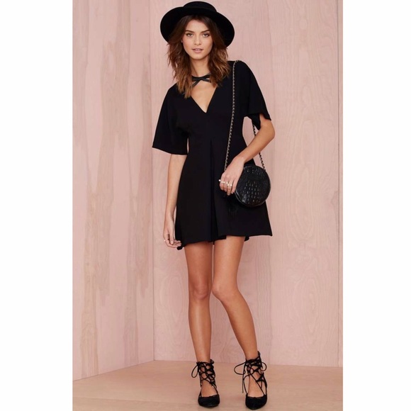 Nasty Gal Carrie Dress - Black