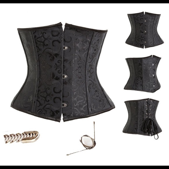 Steel boned training corset - Picture 3 of 4