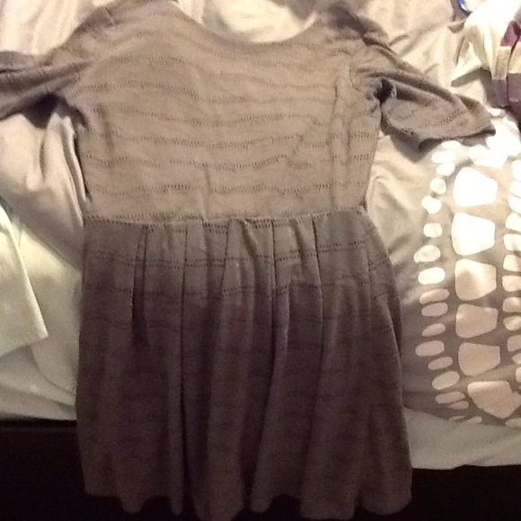 Grey dress, great with leggings