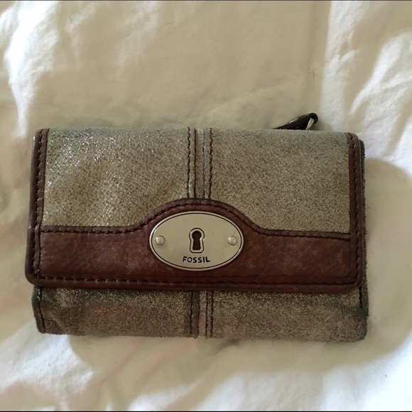 Fossil Maddox Champagne Wallet