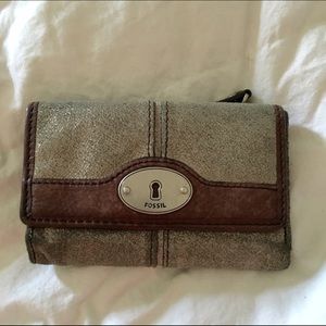 Fossil Maddox Champagne Wallet