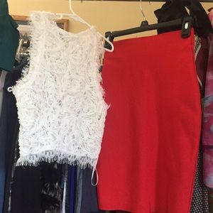 Bandage skirt + top 20% off when bundled!!