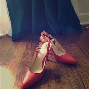 Nine west red shoes