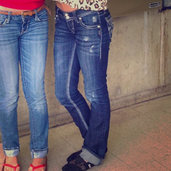 SILVER bootcut jeans