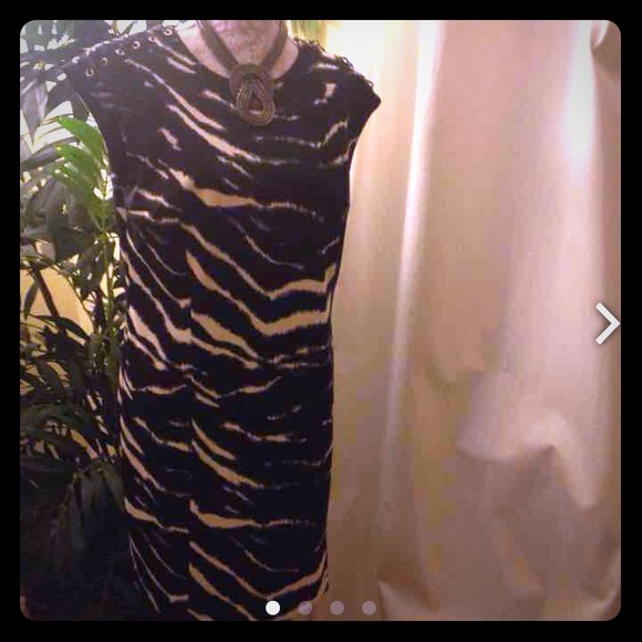 Michael Kors zipper back dress