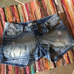 Buckle Stella Denim Shorts
