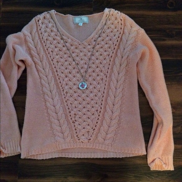 Light peach sweater
