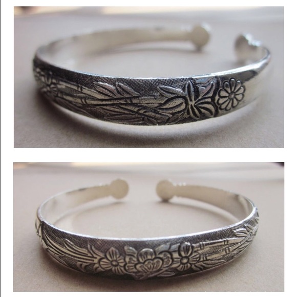 NWT Retro Tibetian Silver Handcrafted Bracelet - Picture 2 of 4