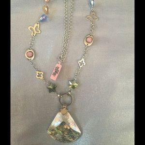 Abalone and MOP Reversible Necklace