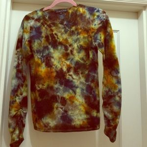 Tie-dyed Cashmere Sweater