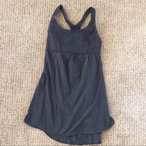 NWOT black lululemon flowy tank