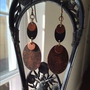 Hand crafted dangle earrings