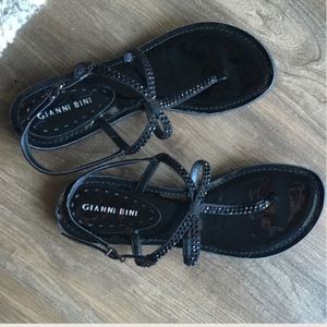 Gianni Bini Black Sandals
