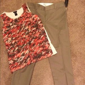 Size 4 Banana Republic Cropped Pants