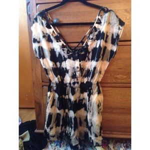 Tye Dye Pattern Romper