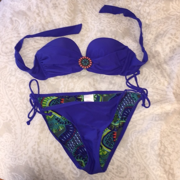 Xhilaration blue bikini