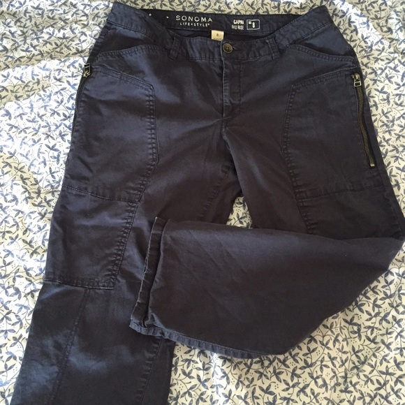 Sonoma cropped chino Capri pants