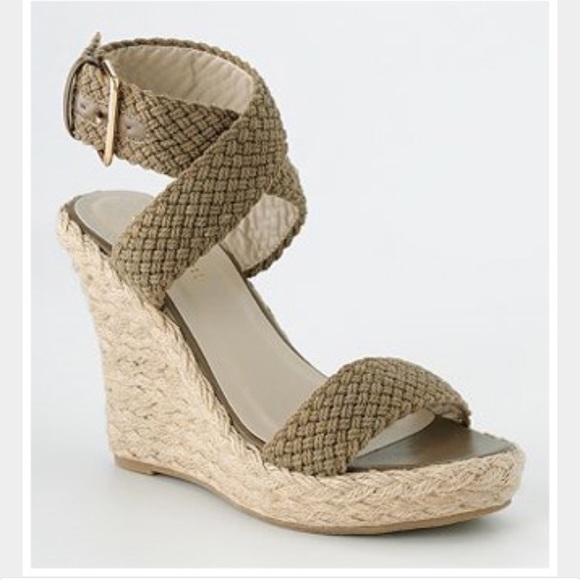Stuart Weitzman 'Alex' Wedge Sandal - size 8