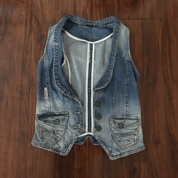 J & Company Vest Denim