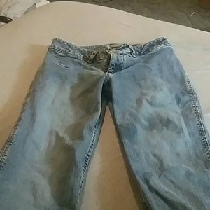 Silver Pocketless Jeans
