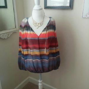 ????NWT Sheer New Directions Blouse