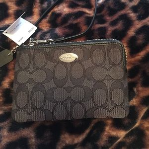 Authentic coach wristlet