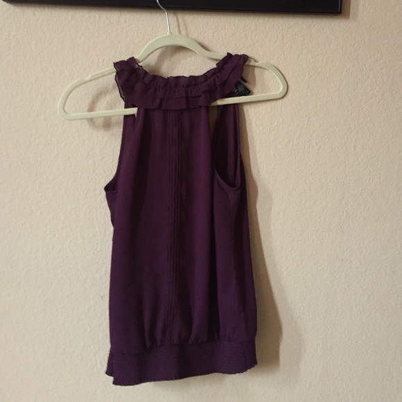 Guess plum blouse