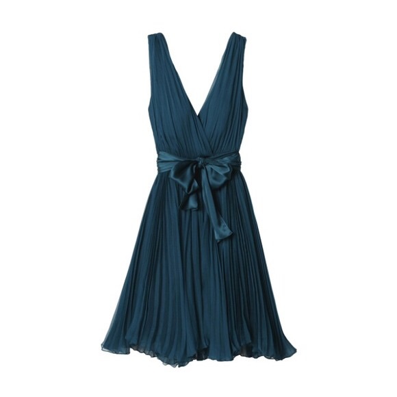 Rebecca Taylor Crinkle Chiffon Dress