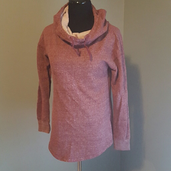 Cute cowl hood sweatshirt