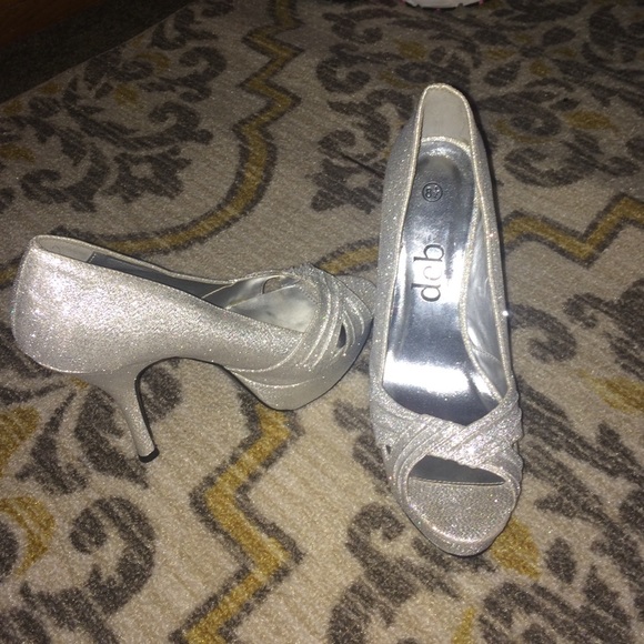Silver heels