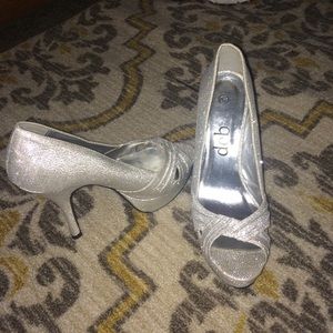 Silver heels