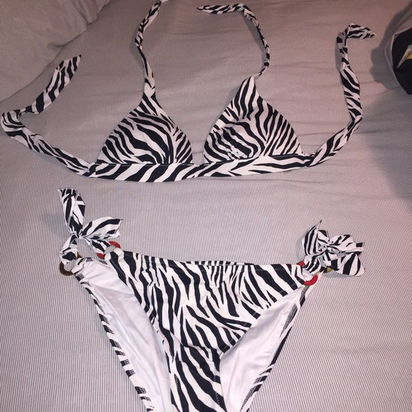 Victoria's Secret Zebra Print Bikini
