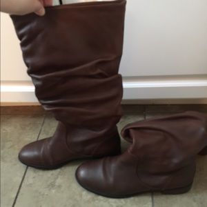 Colin Stuart Brown Leather Boots