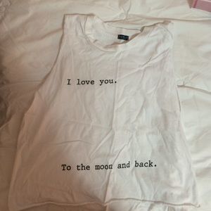 I love you to the moon and back tank